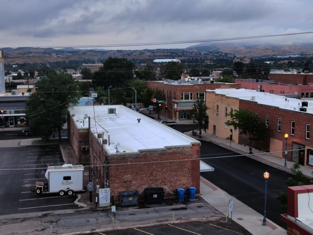 new roof done by CCX Pocatello to show commercial roofing pocatello
