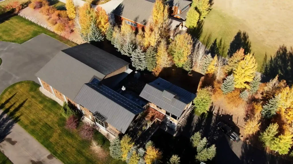 new roof in Alpine Wyoming to showcase roofing expert in Utah and Idaho