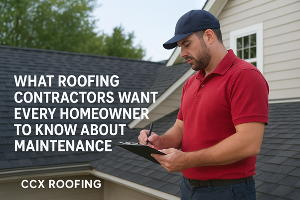 What Roofing Contractors Want Every Homeowner to Know About Maintenance