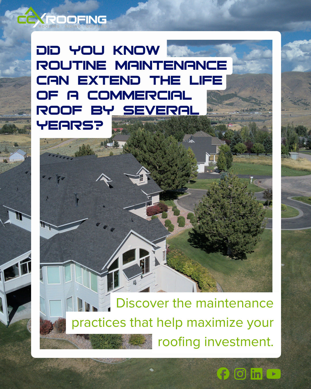 Commercial Roof Maintenance