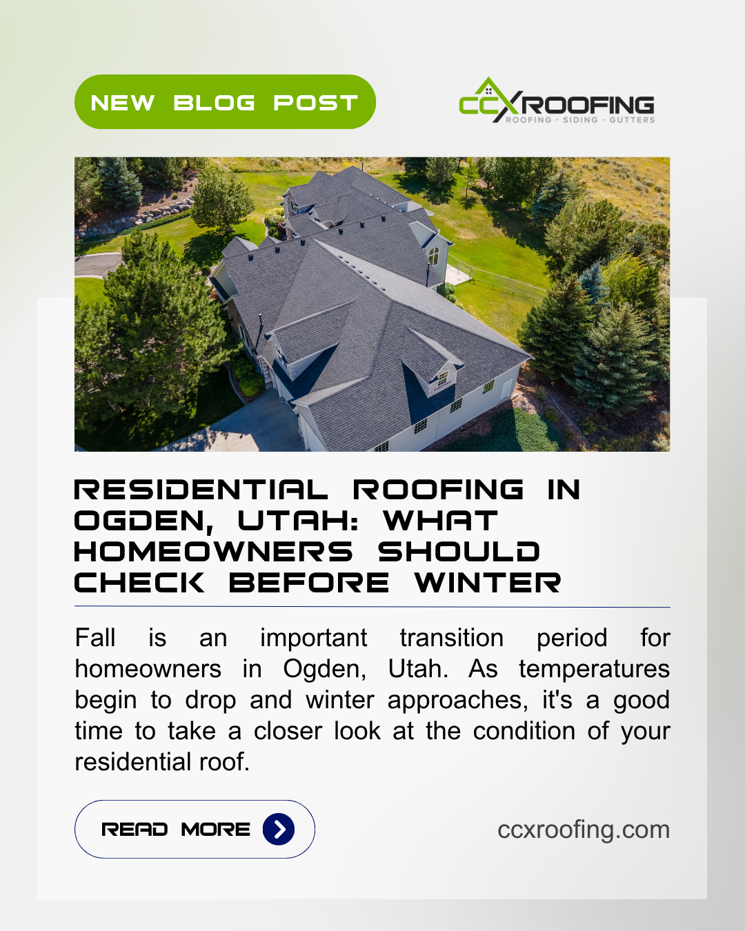 Roofing in Ogden, Utah